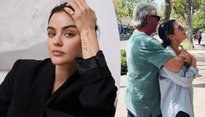 آخری یادگار گفتگو: Lucy Hale نے اپنے والد کی وراثت کو یاد کیا