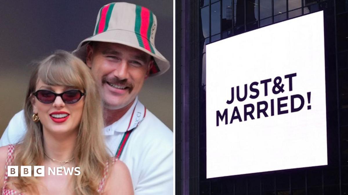 پاور کپل کا اتحاد: Taylor Swift اور Travis Kelce کی Madison Square Garden میں شادی