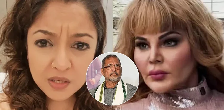 تنوشری دتہ کا نانا پاٹیکر پر راکھی ساونت کو رشوت دینے کا سنگین الزام