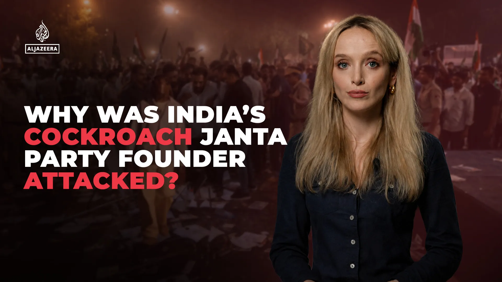 Cockroach Janta Party کے بانی پر حملے نے بھارتی سیاسی منظر نامے کو ہلا کر رکھ دیا