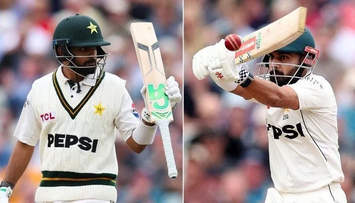 سیریز میں شکست کے باوجود Babar Azam اور Saud Shakeel کی رینکنگ میں بہتری