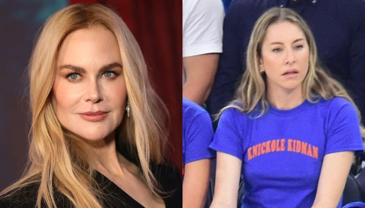 ایک دلچسپ رشتہ: Nicole Kidman نے Madison Square Garden میں 'Knicole Kidman' کے مزاحیہ نام کو خوش دلی سے قبول کر لیا
