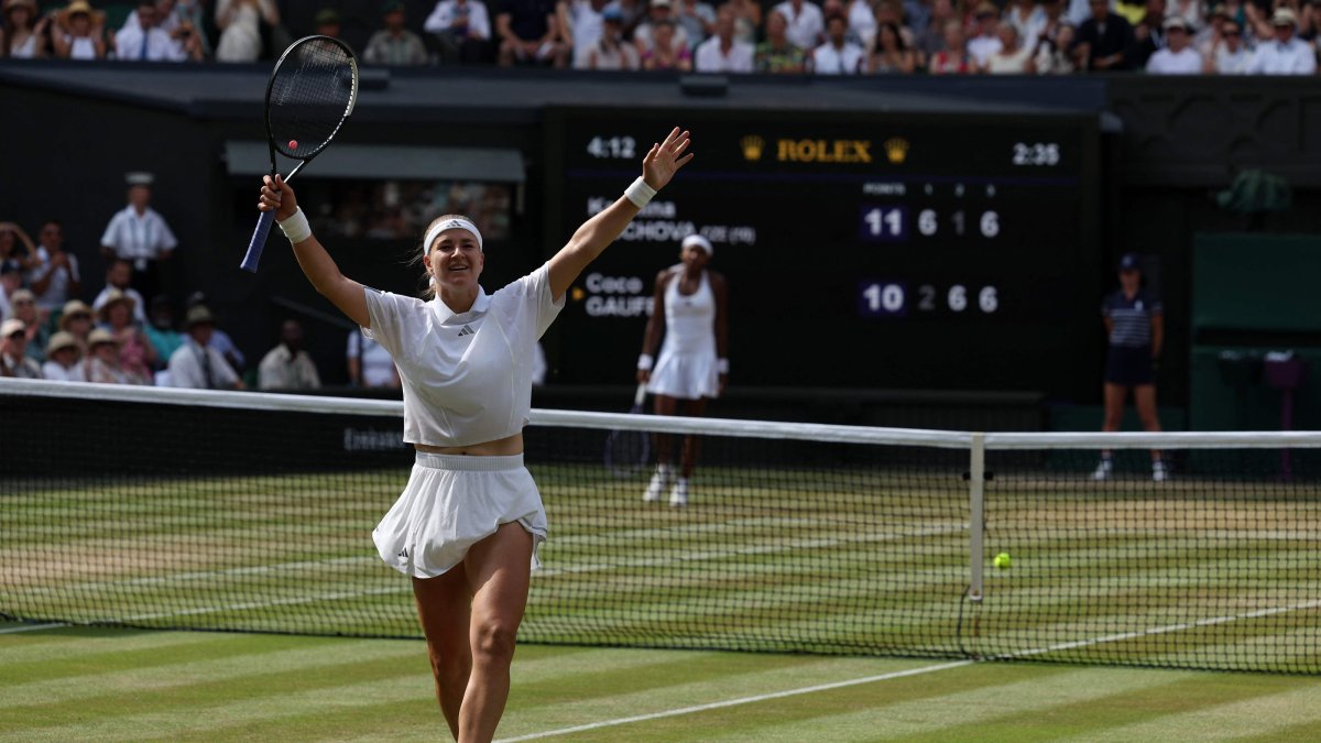 چیک غلبہ: Muchova اور Noskova کے درمیان Wimbledon کا تاریخی آل چیک فائنل طے پا گیا