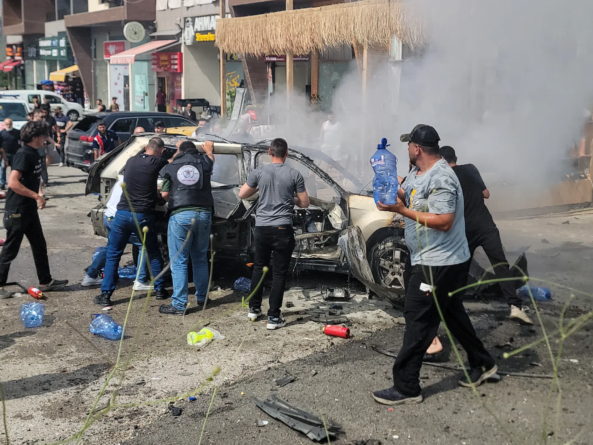 Washington مذاکرات سے قبل لبنان کی ہائی وے پر اسرائیلی ڈرون حملوں میں آٹھ افراد جاں بحق