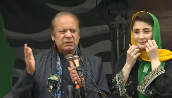 نواز شریف کی آزاد کشمیر میں انٹری: مسلم لیگ ن کی انتخابی مہم کا بھرپور آغاز
