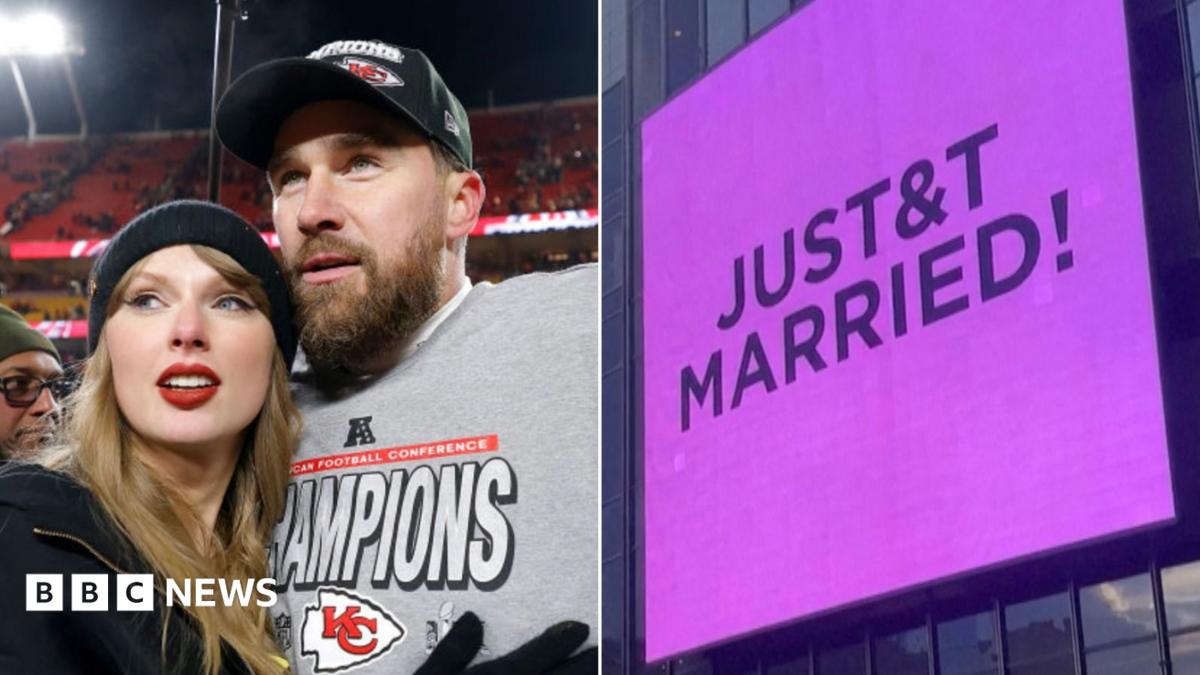 دو بڑے ناموں کا ملاپ: Taylor Swift اور Travis Kelce نے نیویارک کی شادی میں ثقافتی اور تجارتی طاقت کو یکجا کر دیا